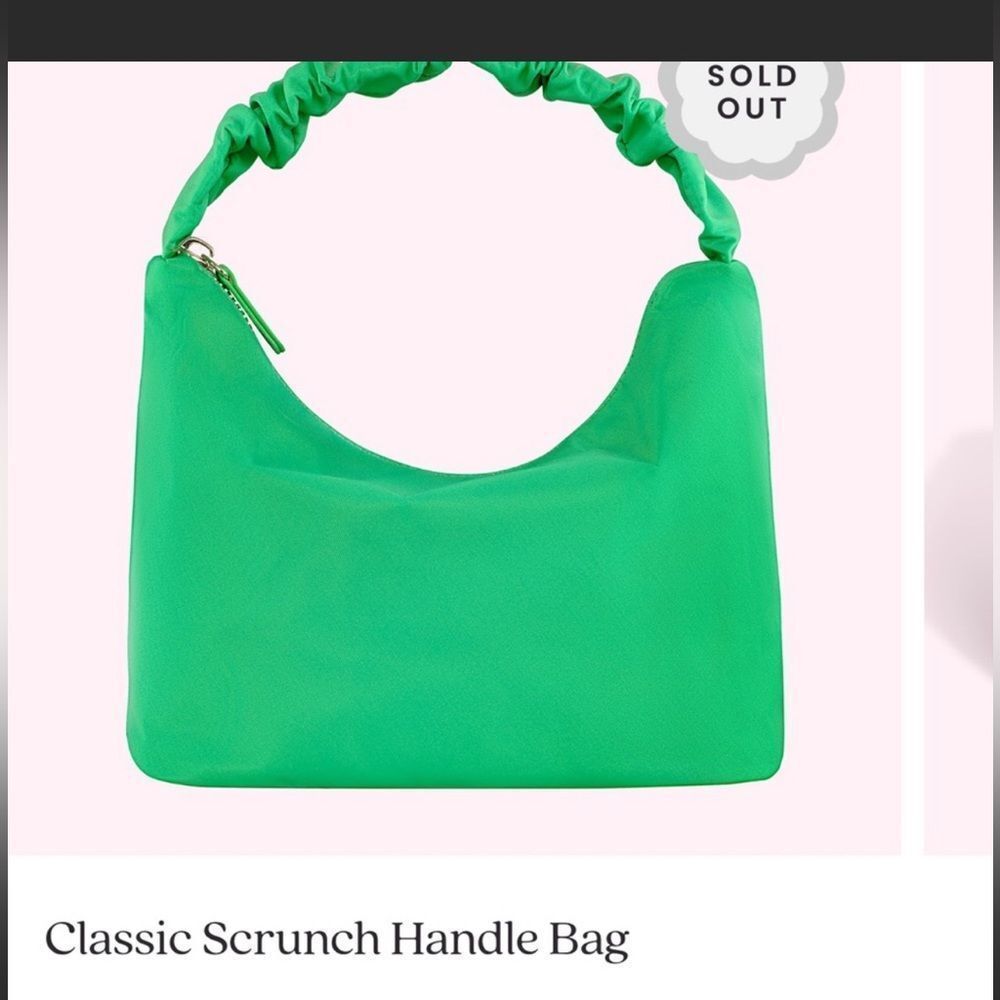 NWT Stoney Clover Lane Avocado Scrunch Handle Bag